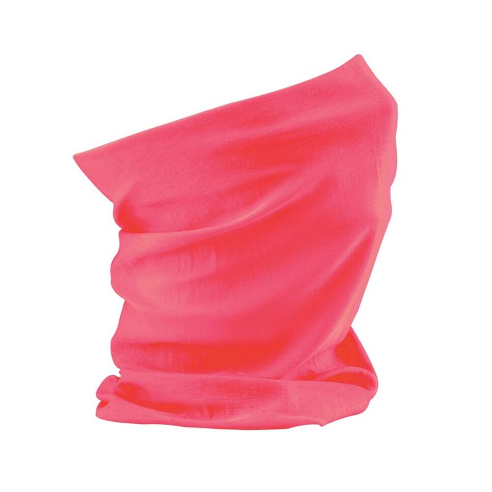 Beechfield Unisex Adult Morf Original Neck Warmer / Fluorescent Pink